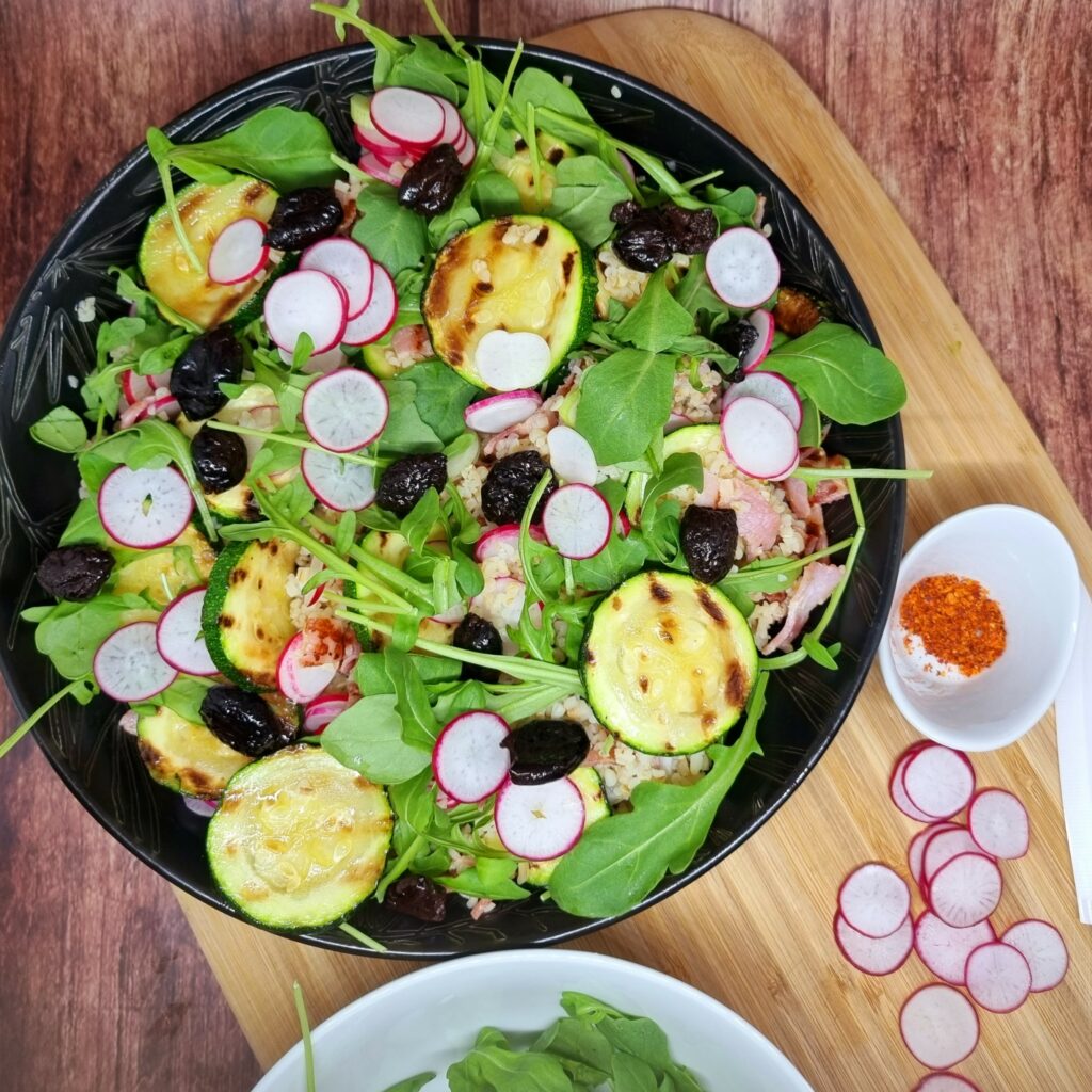 Menu de saison en mai