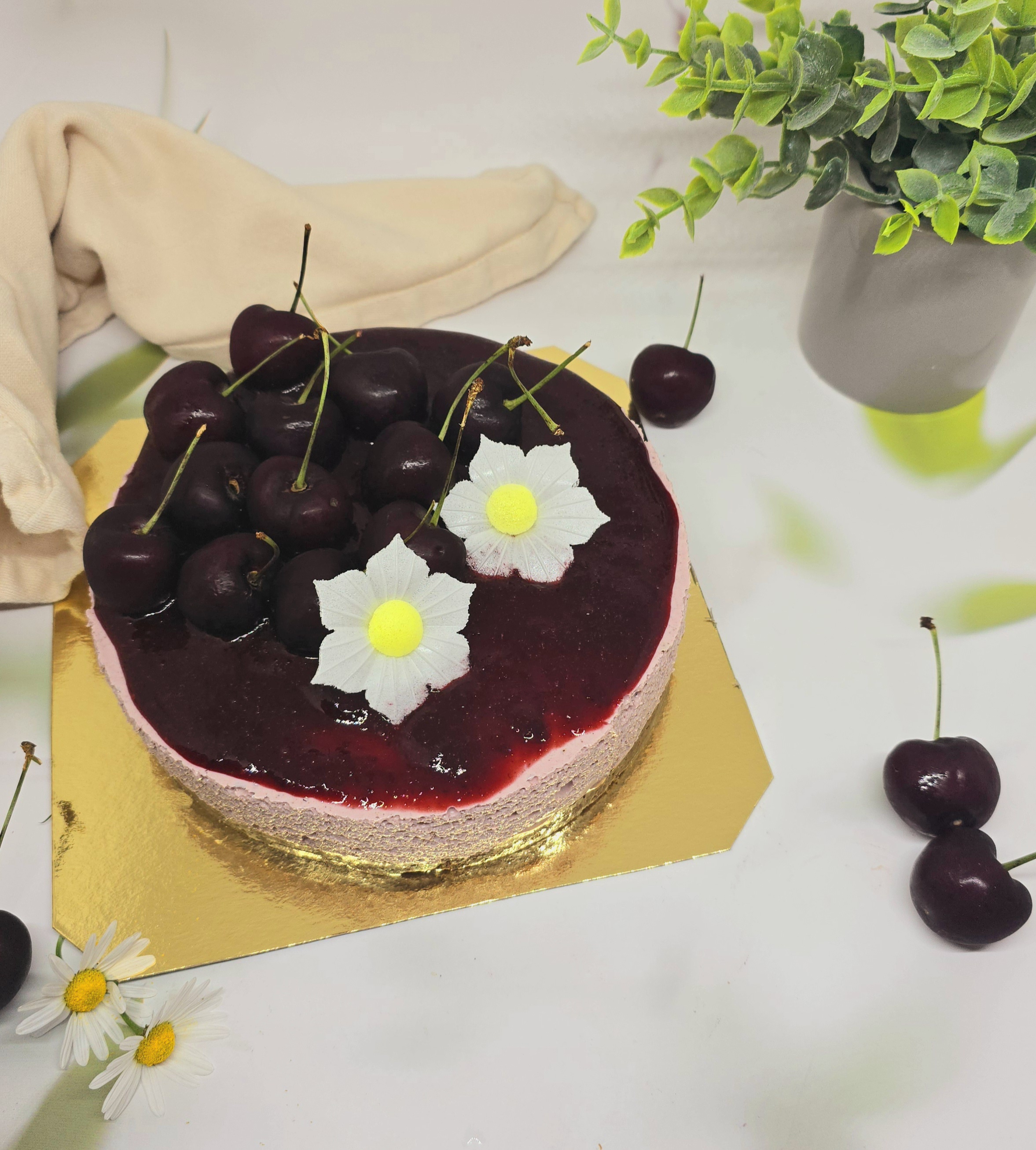 Cheesecake à la cerise sans cuisson : le dessert frais et gourmand de l'été