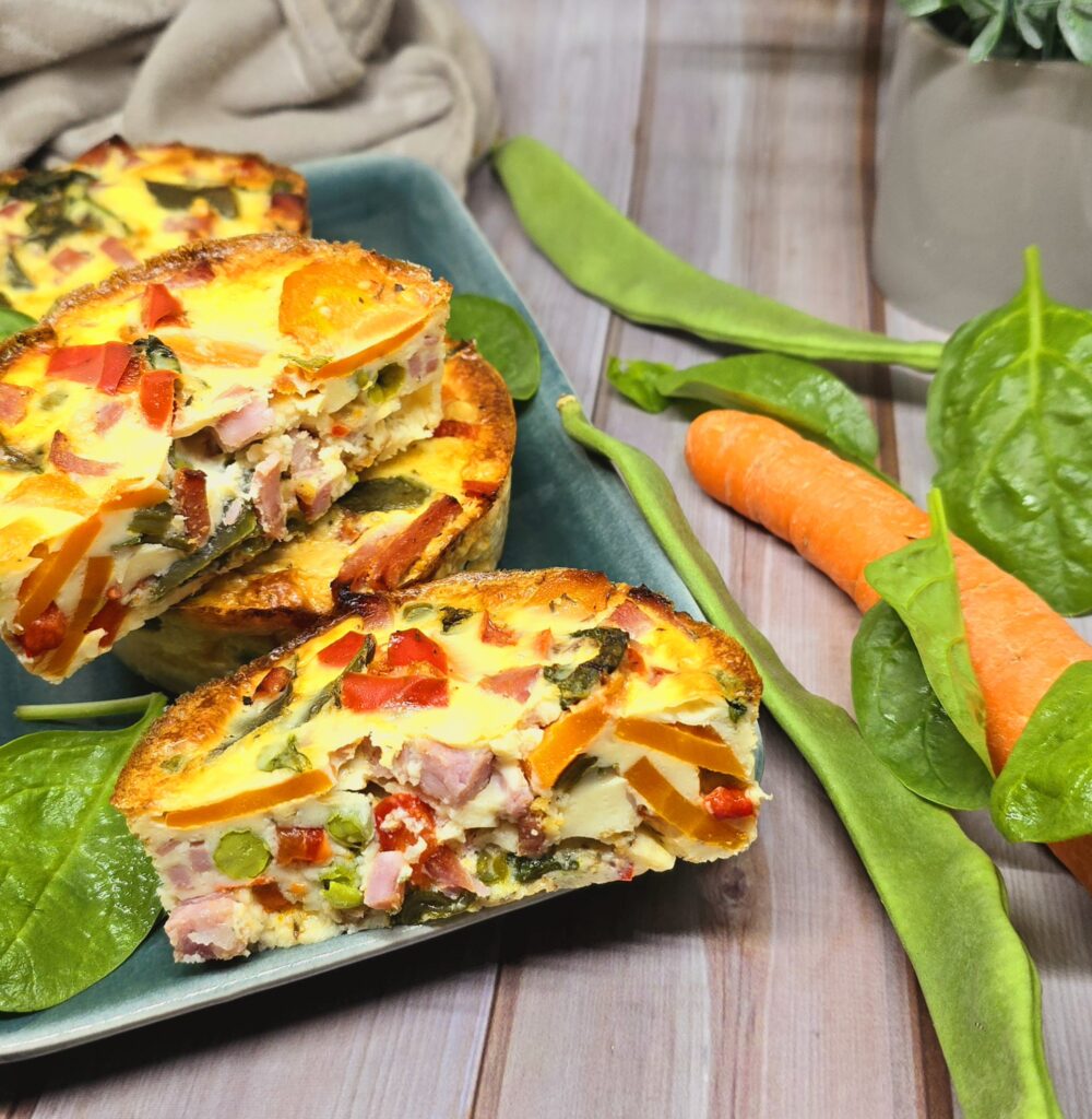 Clafoutis salé aux légumes et au jambon 1 Clafoutis salé aux légumes et au jambon