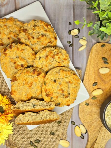 Cookies moelleux au quinoa