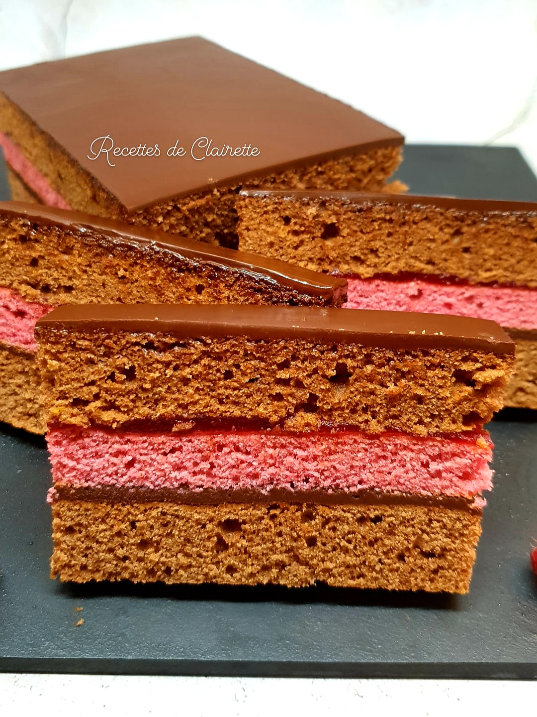 Napolitain framboise