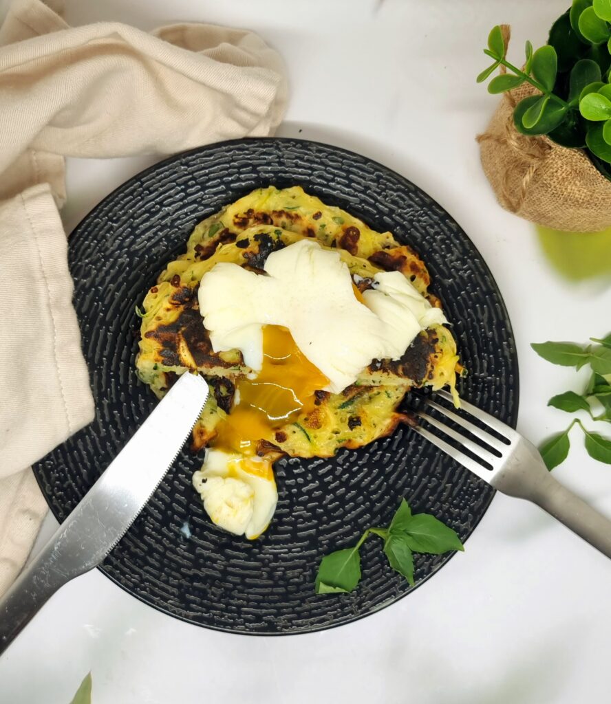 Pancakes aux courgettes et mozzarella : une recette légère et gourmande