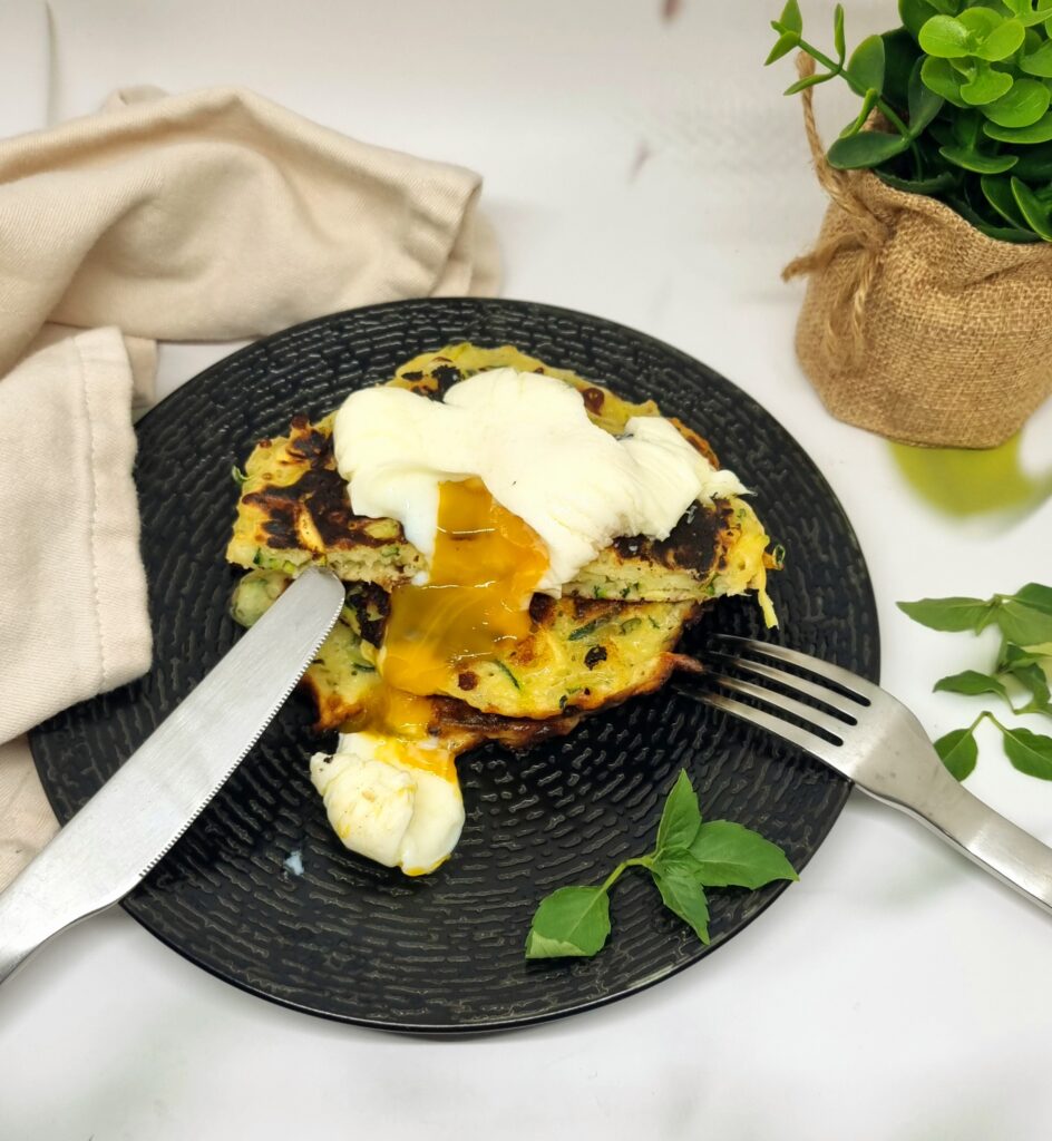 Pancakes aux courgettes et mozzarella : une recette légère et gourmande