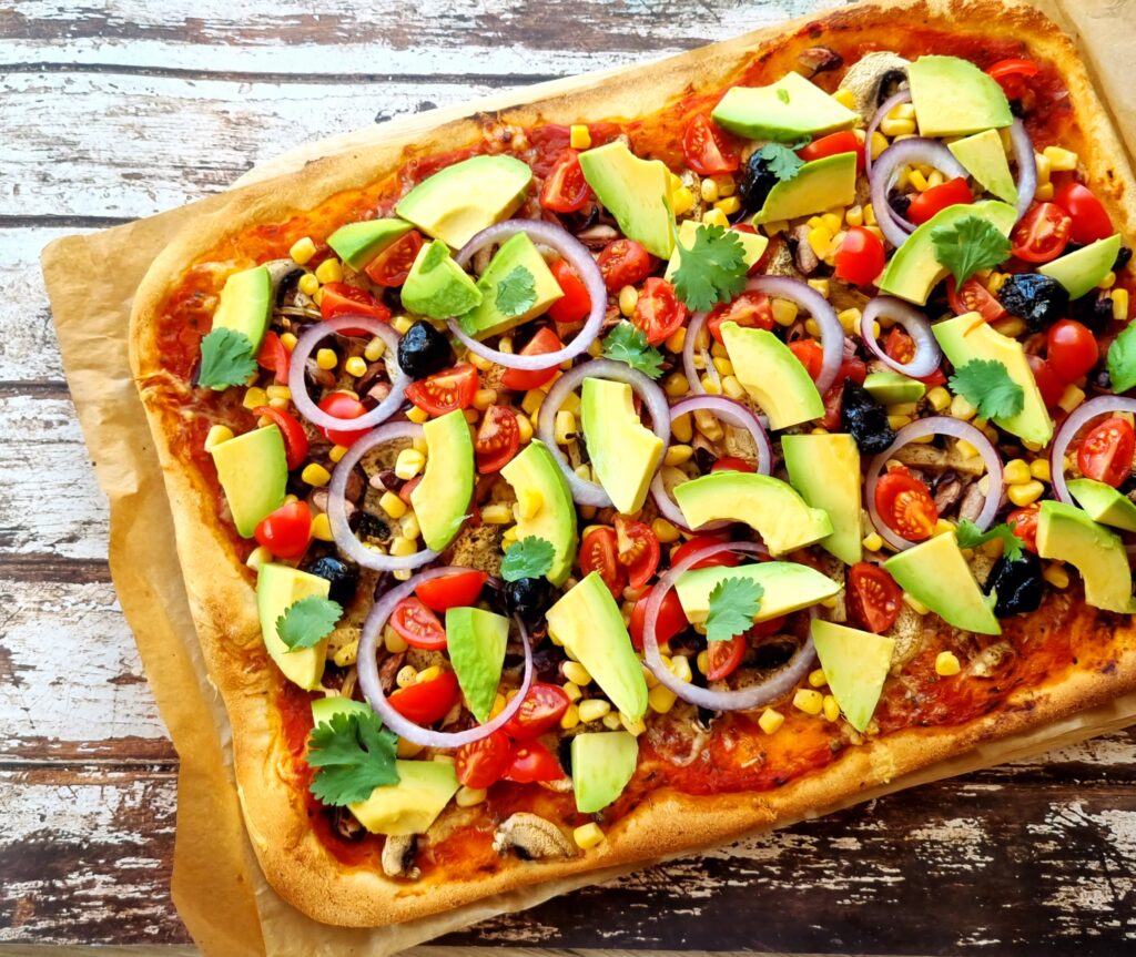 Pizza à la mexicaine