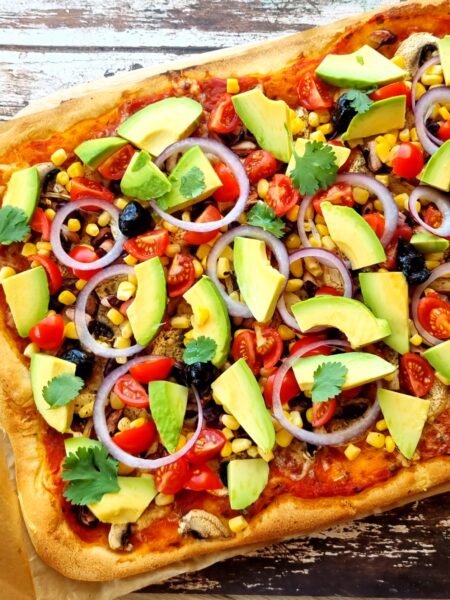 Pizza à la mexicaine