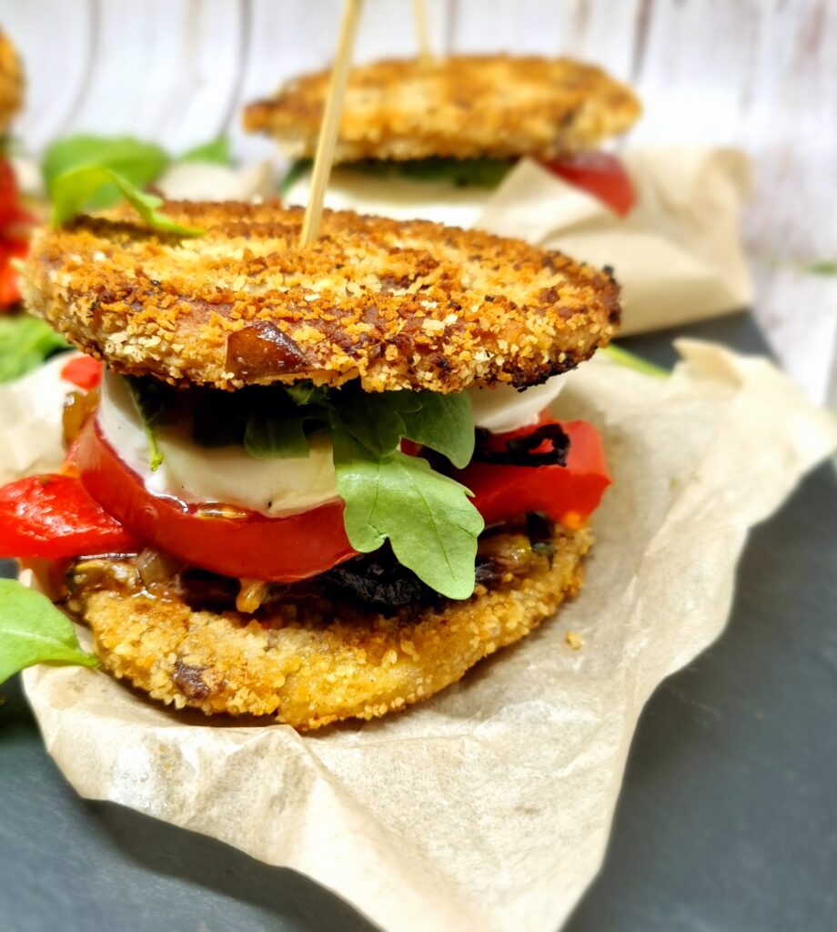 Ratatouille burger
