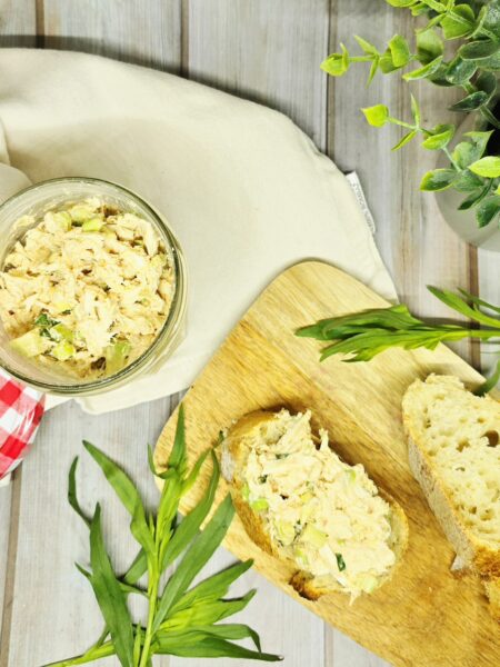 Rillettes de poulet à l'estragon