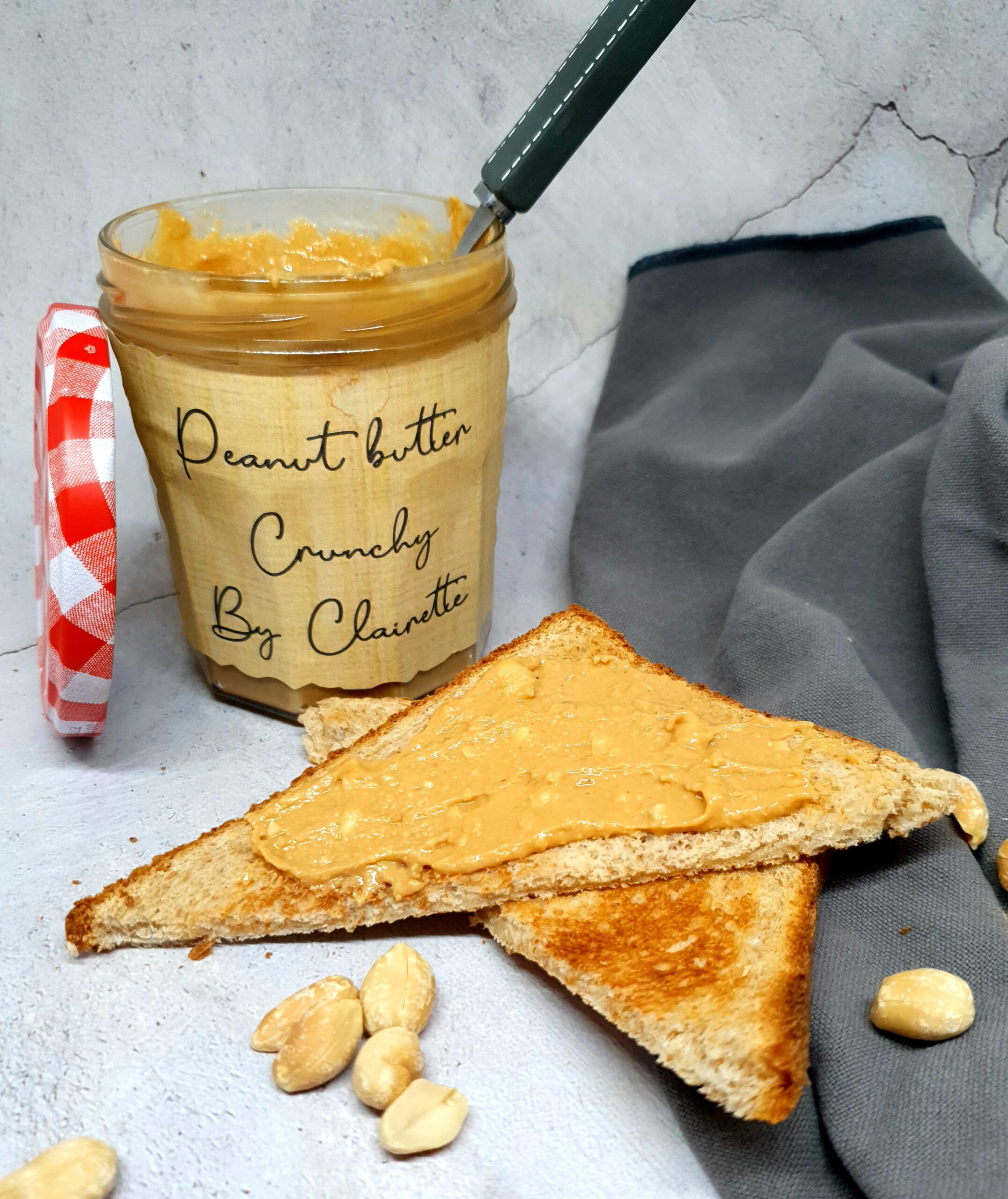 Beurre de cacahuètes crunchy
