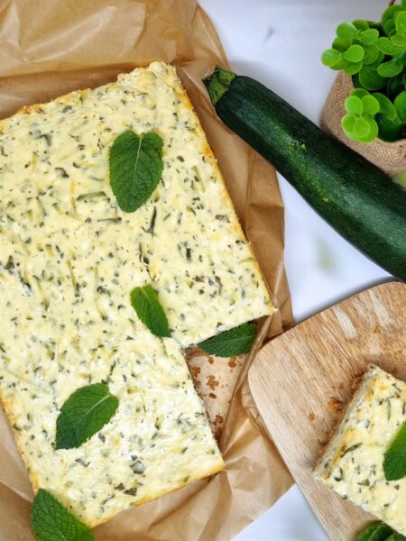 Cheesecake à la courgette
