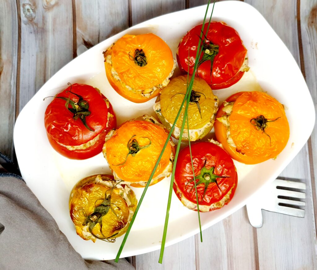 Tomates farcies aux sardines