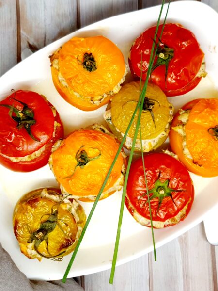 Tomates farcies aux sardines