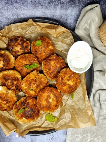 Crabcakes à la menthe
