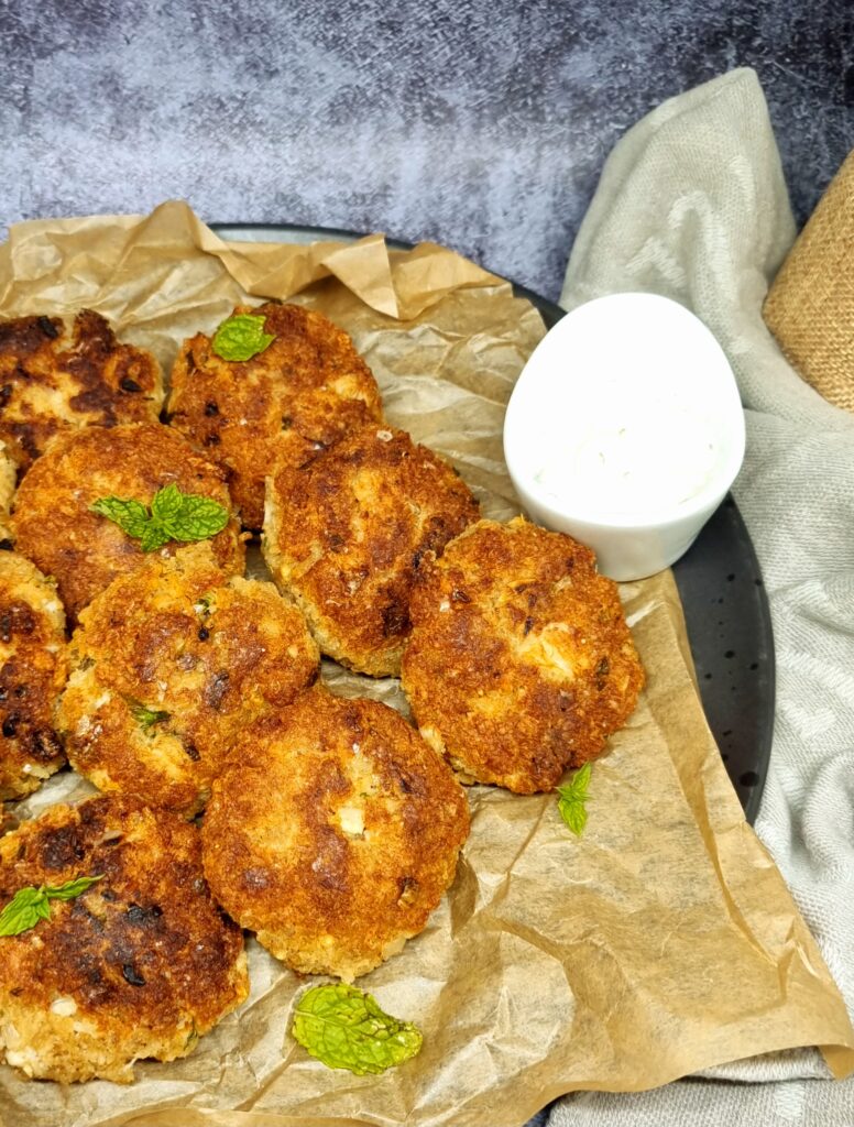Crabcakes à la menthe