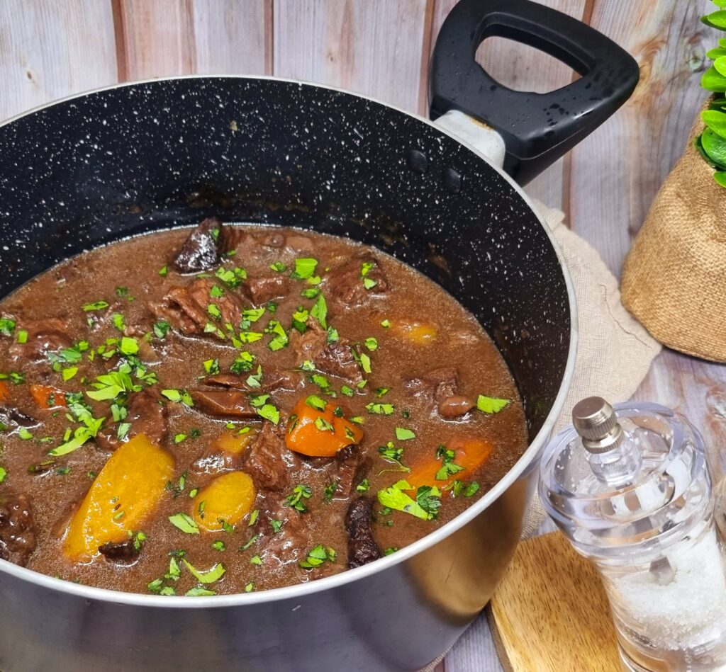 Joue de bœuf à la bière brune 1 Joue de bœuf à la bière brune