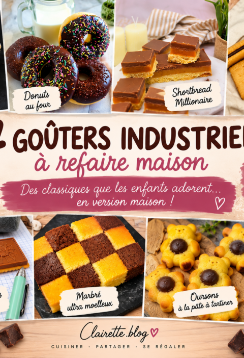 7 goûters industriels à refaire maison
