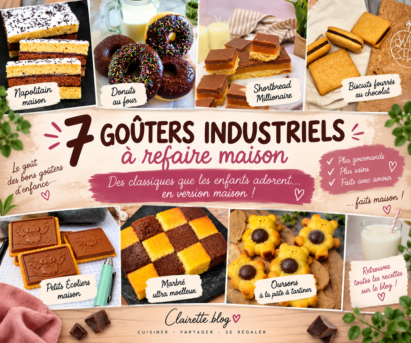 7 goûters industriels à refaire maison 2 7 goûters industriels à refaire maison