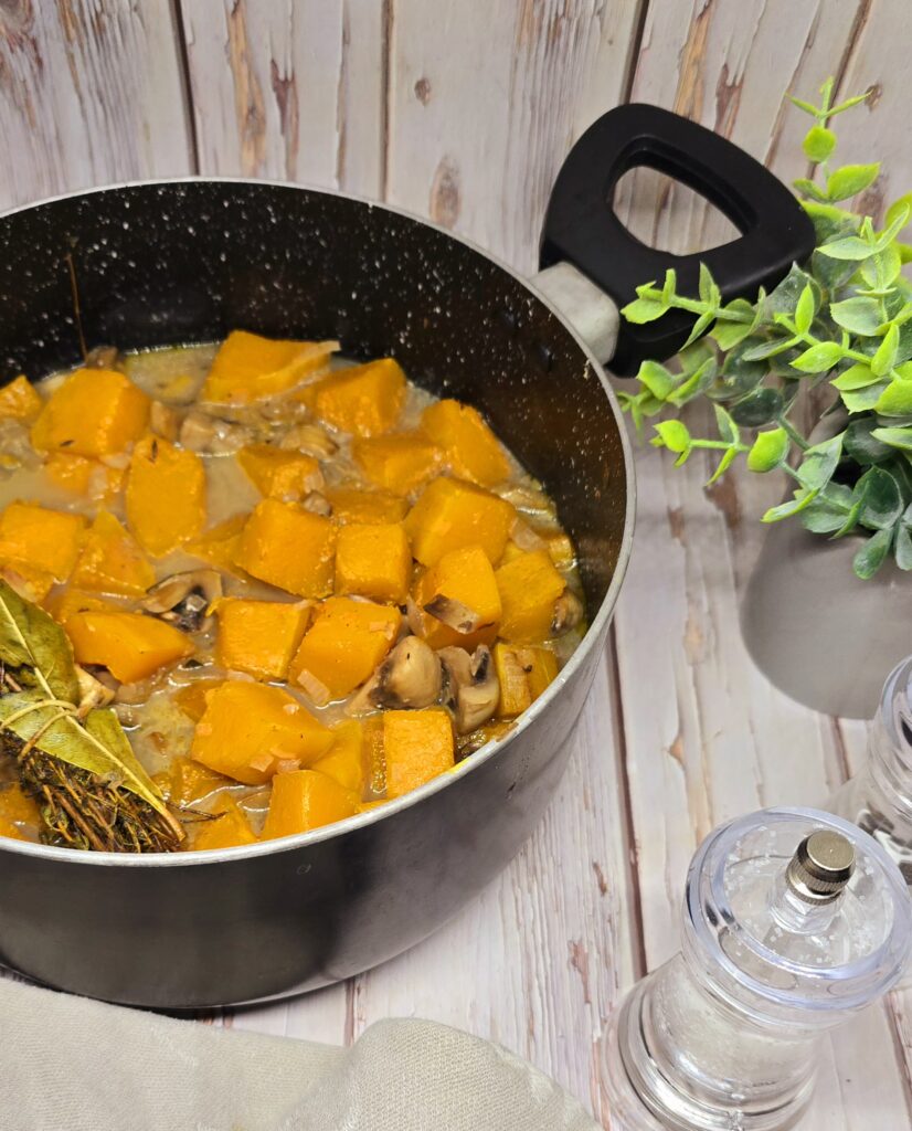 Blanquette de courge 1 Blanquette de courge