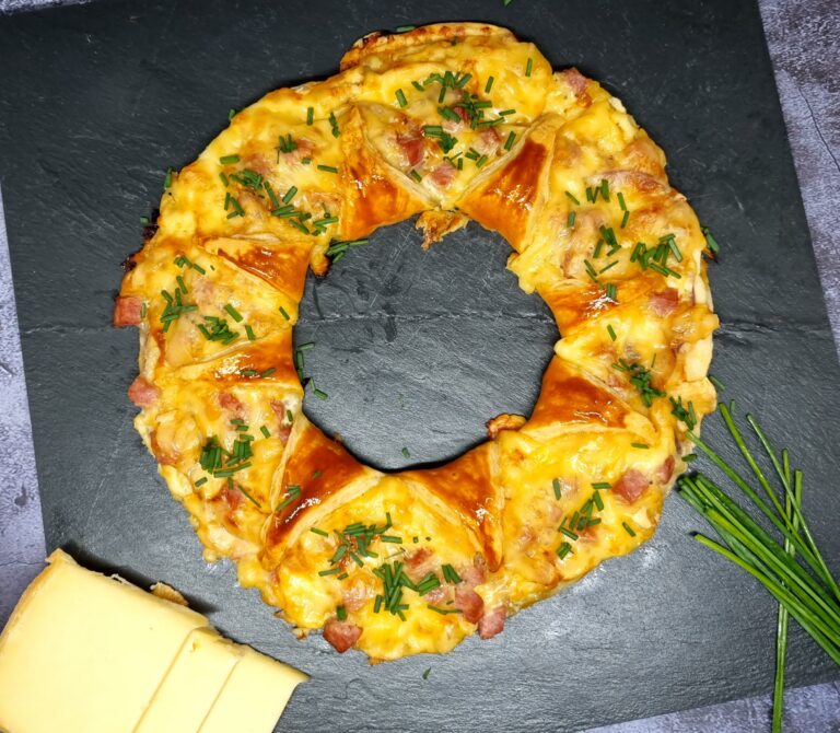 Couronne feuilletée à la raclette 248 Couronne feuilletée à la raclette