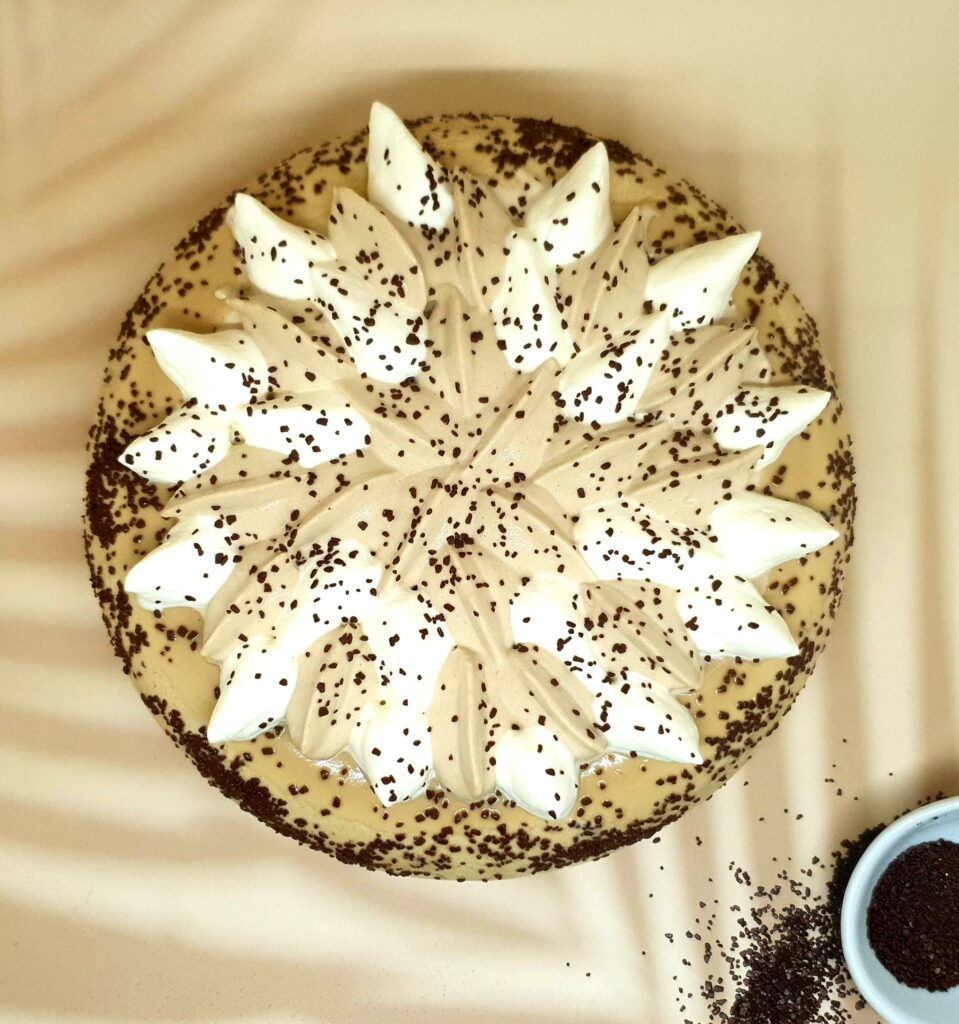 Entremets cappuccino