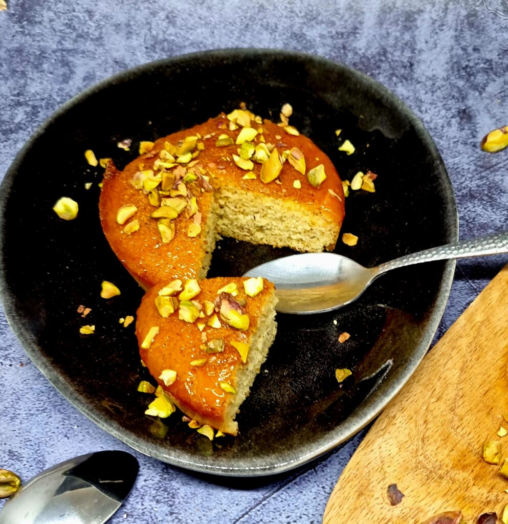 Gâteau de semoule à l'orange 1 Gâteau de semoule à l'orange
