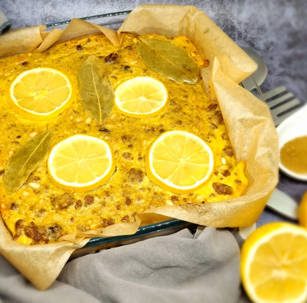 Gratin d'agneau au citron