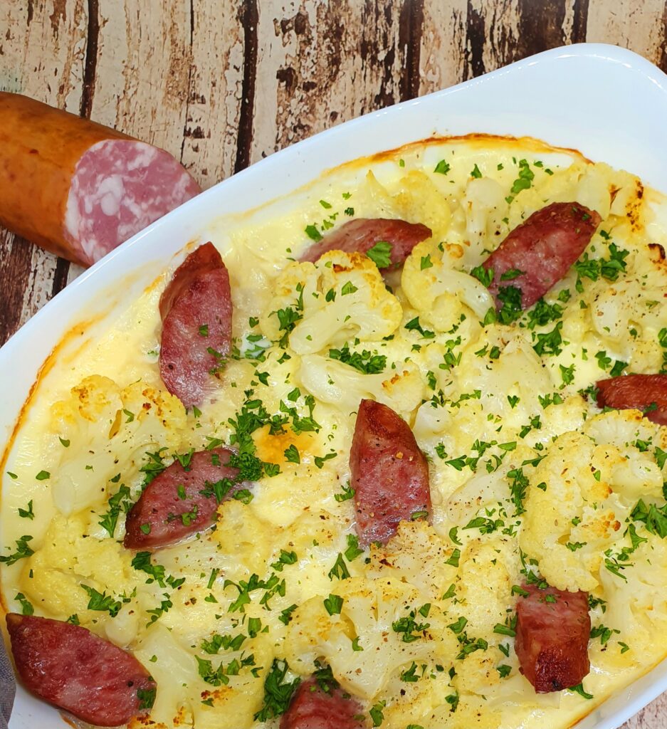 Gratin de chou fleur à la cancoillotte