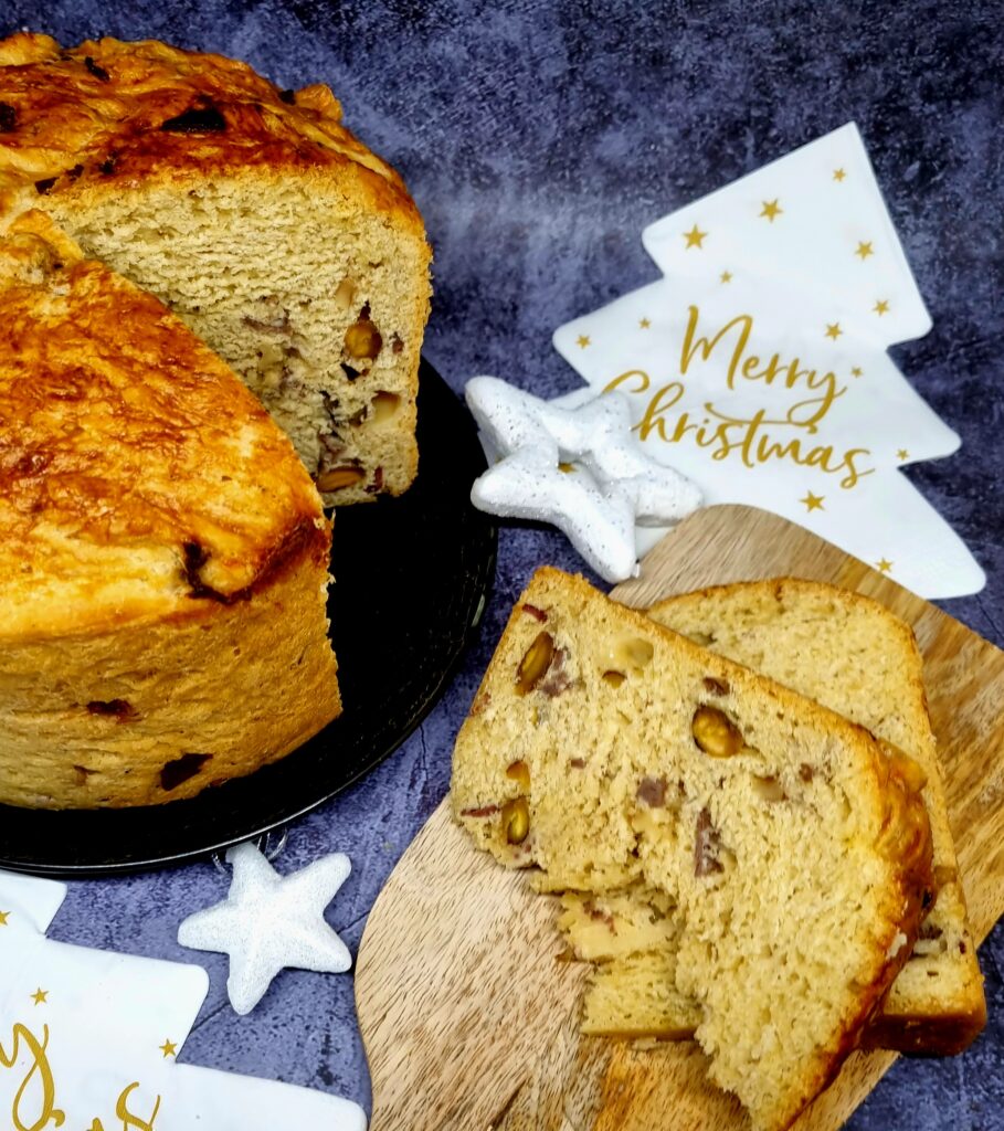 Panettone salé au magret et comté 1 Panettone salé au magret et comté