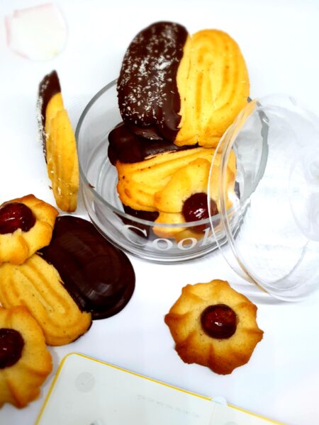 Sablés viennois chocolat ou cerise