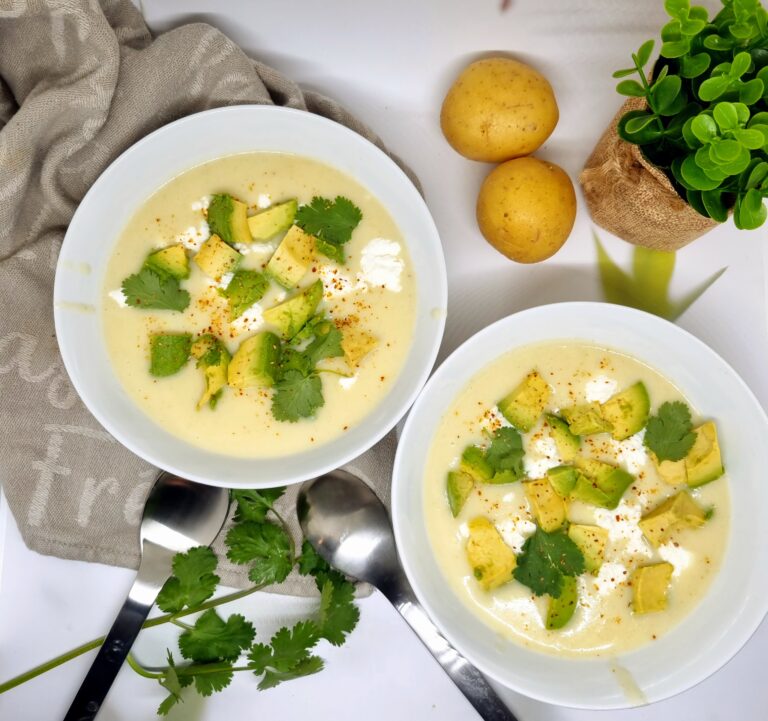 Soupe pomme de terre avocat 246 Soupe pomme de terre avocat