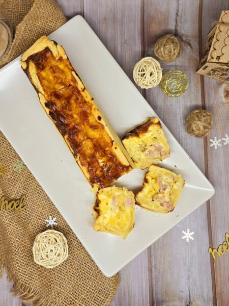 Quiche au brie et à la pomme