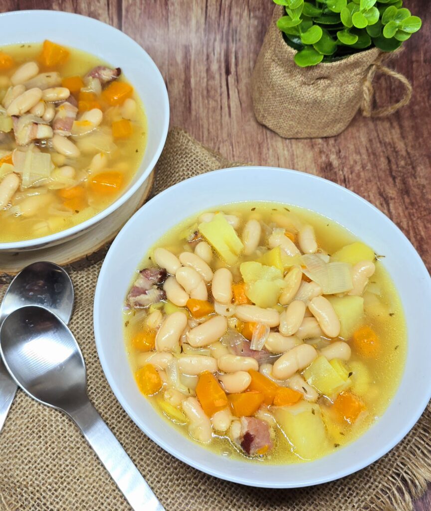Soupe paysanne aux haricots blancs 1 Soupe paysanne aux haricots blancs