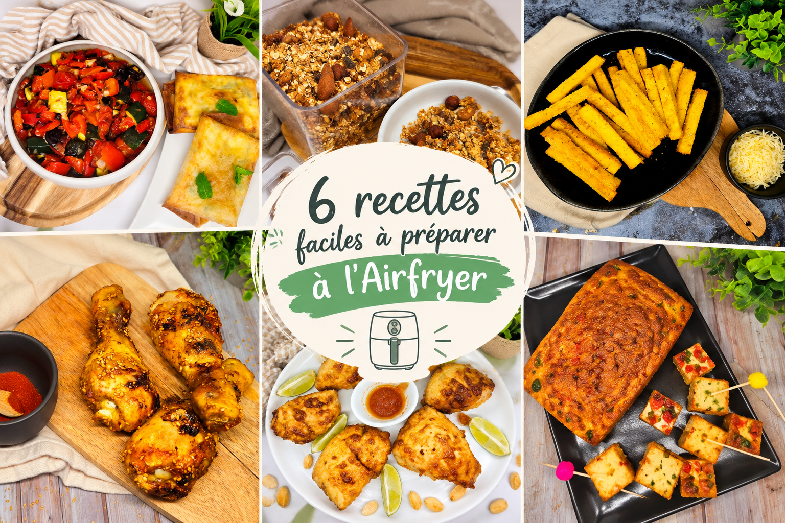 6 recettes faciles à préparer à l’Airfryer 1 6 recettes faciles à préparer à l’Airfryer