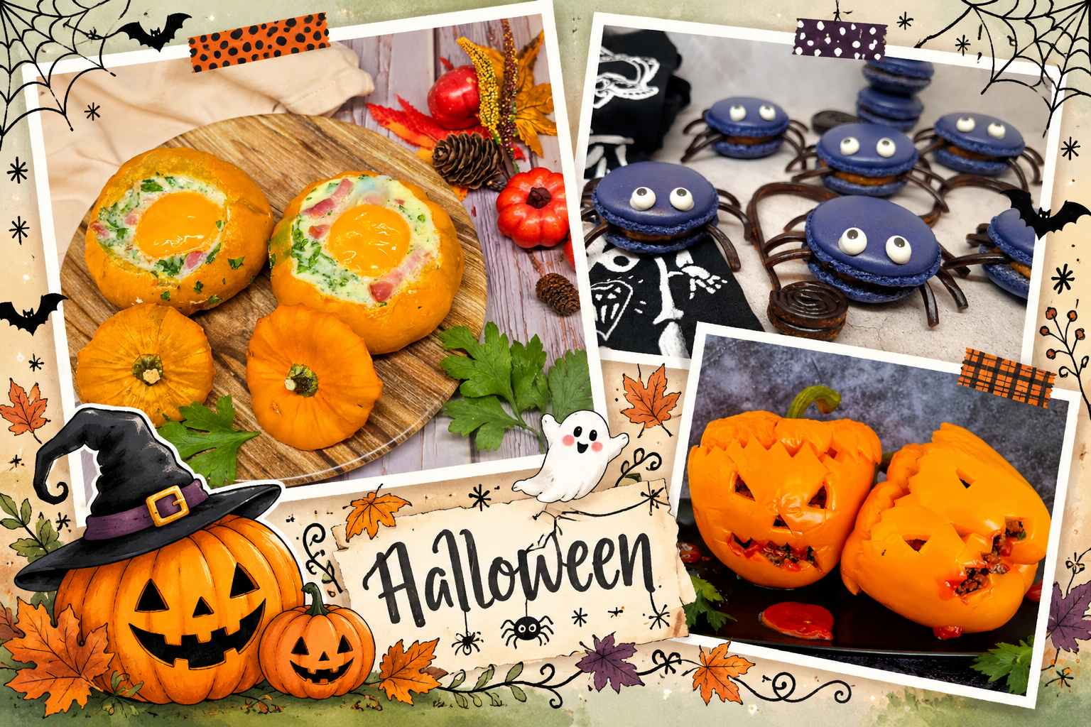 Halloween en cuisine : 6 recettes faciles pour un repas terriblement gourmand 🎃
